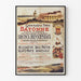 Vintageposter av Gran Plaza de Toros de Bayonne