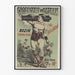 Vintageposter för Stora Konserten vid Cadran - L'Homme Canon Bazin