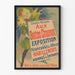 Vintageposter för Stora Varuhusen vid Buttes Chaumont - Vinternyheterutställning