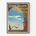 Vintageposter Storflygveckan Rouen 1910