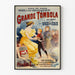 Gammal poster för Stora Tombolan Paris - Vintage väggdekoration