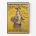 Vintageaffisch för Grand Magasins Paris Voltaire Allmän Utställning