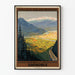 Vintageposter Grenoble Tjänster Automobilväg Alpvägen