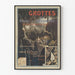 Vintageposter Grottorna i Baume-les-Messieurs Jura