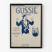 Vintage militärsångsposter Gussie Guthie 1918