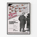 Vintageposter Gyldendals Konversasjonsleksikon väggdekoration