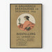 Vintage affisch konstutställning H. Grombach 1899