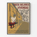 Vintage poster för väggdekoration 'Hacia Mejores Viviendas' stadsrenovering