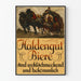 Vintageposter Haldengut Bière - Retro väggdekoration