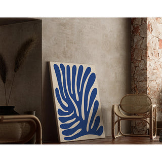 Tableau Décoratif Bohème - Vibrations Bleues | Reproduction Tableau Décoration murale affiche copie