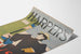 Vintageposter Harper's augusti för väggdekoration