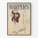 Vintageposter Harper's August för elegant väggdekoration