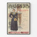 Harper's julnummer vintage poster för väggdekoration