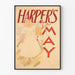 Vintageaffisch Harper's för maj - Elegant retro väggdekoration