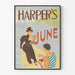 Vintageposter Harper's June av Edward Penfield