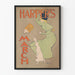 Vintageposter Harper's March av Edward Penfield