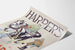 Vintageposter Harper's november - Illustration av häst och droska