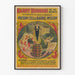 Vintageposter Harry Houdini Fängelsecell och Kulsprutemysterium