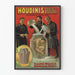 Vintageaffisch Houdini - Flykt och Spänningsdekorativt