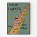 Vintageposter av Harvard Lampoon roddlag