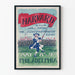 Vintageposter Harvard - Årsstämma för Harvardklubbar i Philadelphia