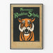 Vintageposter Tigre Havemann's Raubtier Schule