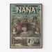Teateraffisch Nana - Vintage väggdekoration