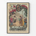 Vintageposter Le Roi de Carreau Teatern för Nyaheter