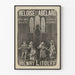 Vintageposter Héloïse och Abelard, komisk opera i 3 akter