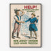 Vintageposter för Women's Land Army of America - New Jersey Division