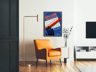 Vintageposter Hémagène Tailleur för väggdekoration