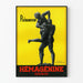 Vintageposter Hémagéine Giraud - Väggdekoration Kraft
