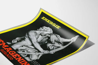 Vintage reklamposter för Hemagénin Giraud energi