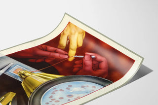 Vintageposter Hémopanbiline - Medicinsk väggdekoration