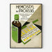 Vintageposter Hémostyl av Dr Roussel – Medicinsk väggdekoration