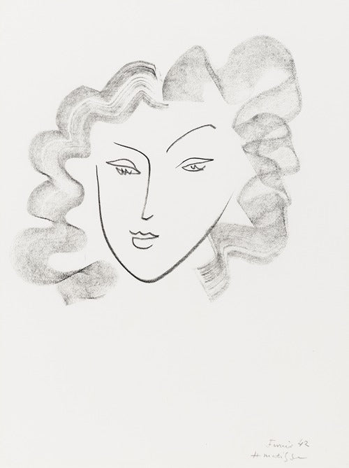 Chevelure ruban de fumée, 1942 – Henri Matisse