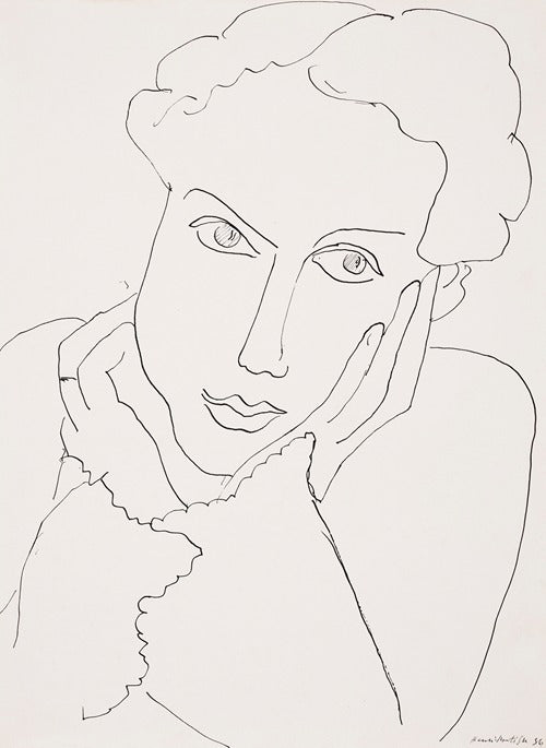 Femme pensive, 1936 – Henri Matisse