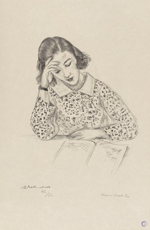 Petite liseuse, 1923 – Henri Matisse