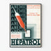 Vintageposter Hepatrol - Anemi och leversvikt