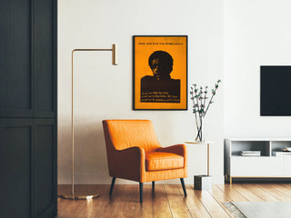 Vintageposter Here and Now för Bobby Seale