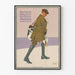 Vintageposter Hermann Scherrer Sporting Tailor München dekorativ