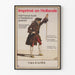 Vintageposter Tryckt i Holland – Voltaire 1985