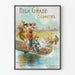 Vintageposter för High Grade Cigarettes - Strandscen vid Ontario Beach Rochester