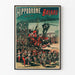 Vintageposter Hippodrome Bayard - Väggdekoration med riddarstil och spektakel