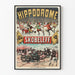 Vintageaffisch Hippodrome Skobeleff Dekorativ