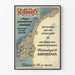 Vintageposter Hjemmet, populär norsk kvinnomagasin