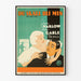 Vintageposter av Du Skall Bli Min – Retrofilmväggdekoration
