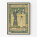 Vintageposter Hollandischer Cacao - Retro väggdekoration Art Nouveau