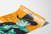 Vintage westernposter Cowboyhjälten Hollywood Round-up