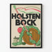 Vintageposter Holsten Bock väggdekoration öl